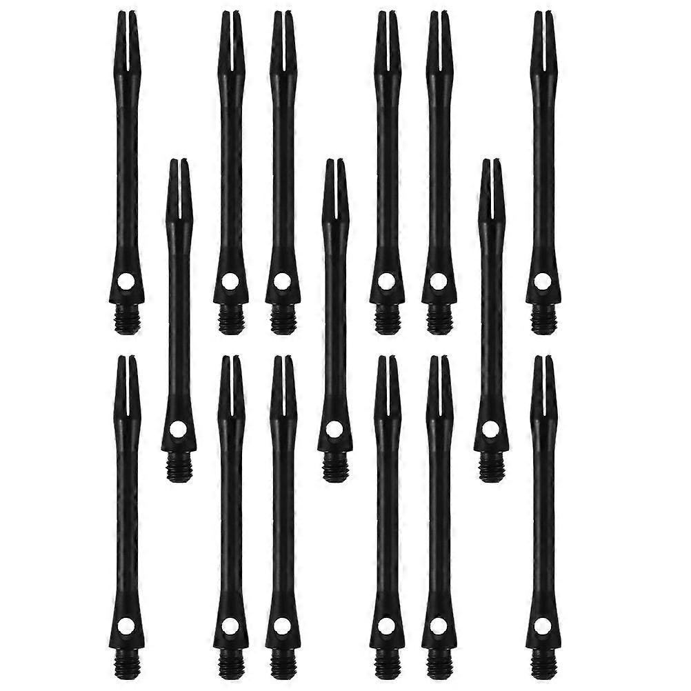 Shafts Replacements Professional Rods Dart Accessories For Dart Enthusiasts 5X0.45X0.45CM Black Aluminum Replacement 15Set