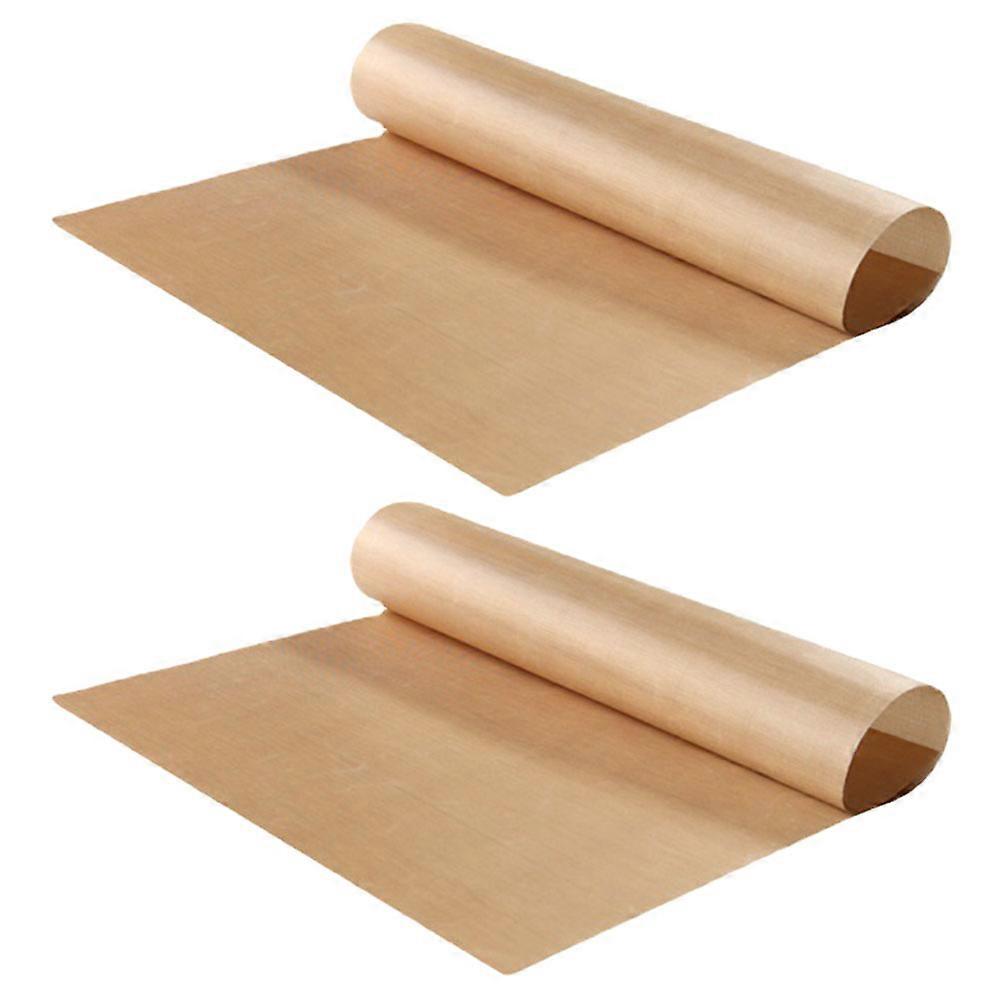 Reusable Baking Sheets Nonstick Baking Mats for Home Use Assorted Color 2 Pcs TPFE Fiberglass Cloth