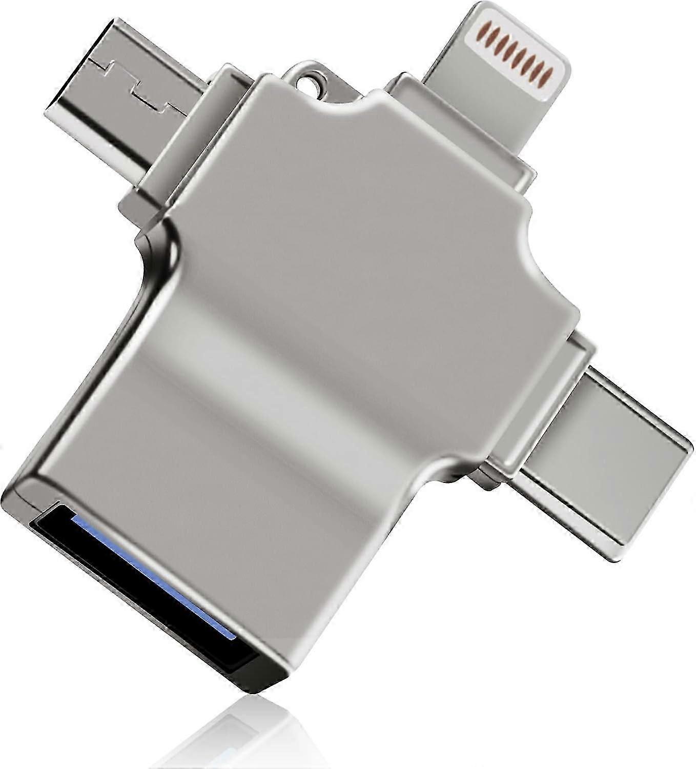 4 in 1 USB Memory for External Mobile Phone, 32GB