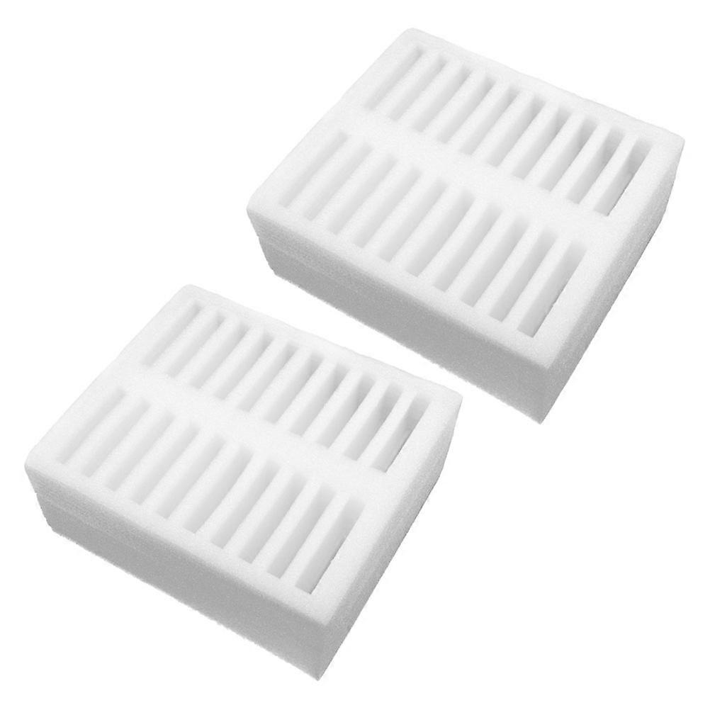 Phone Storage Cabinet 2Pcs White Foam Organizer Suitable For Office Classroom Travel With Design