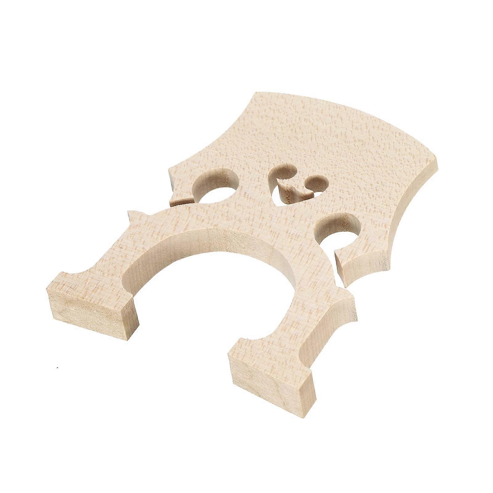 Cello Bridge Maple Wood For 1/2 Cello Replacement Instrument Parts