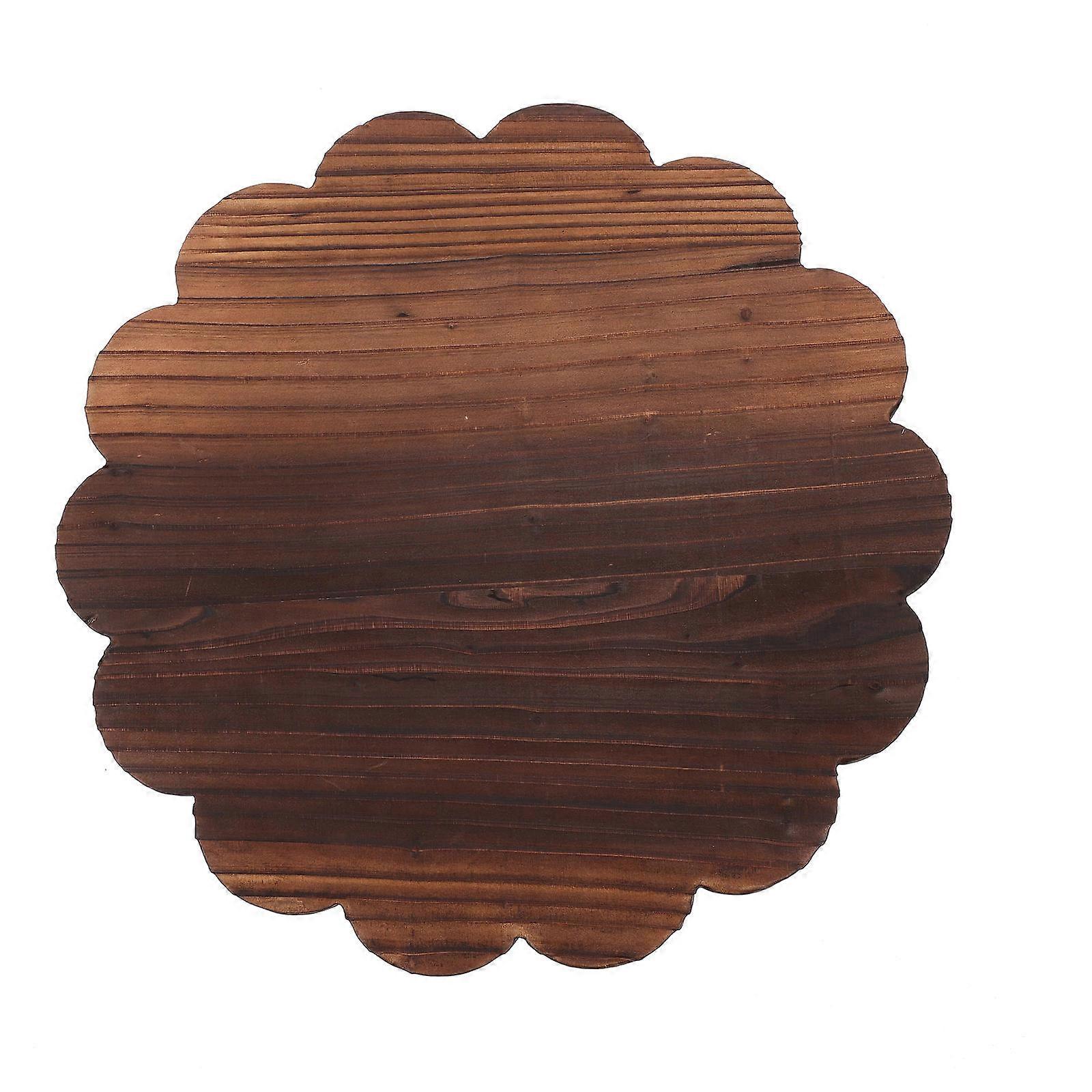 The **Wooden Movable Flowerpot Tray With Braking Wheels Plant Holder Base** is a practical and stylish solution for managing potted plants both