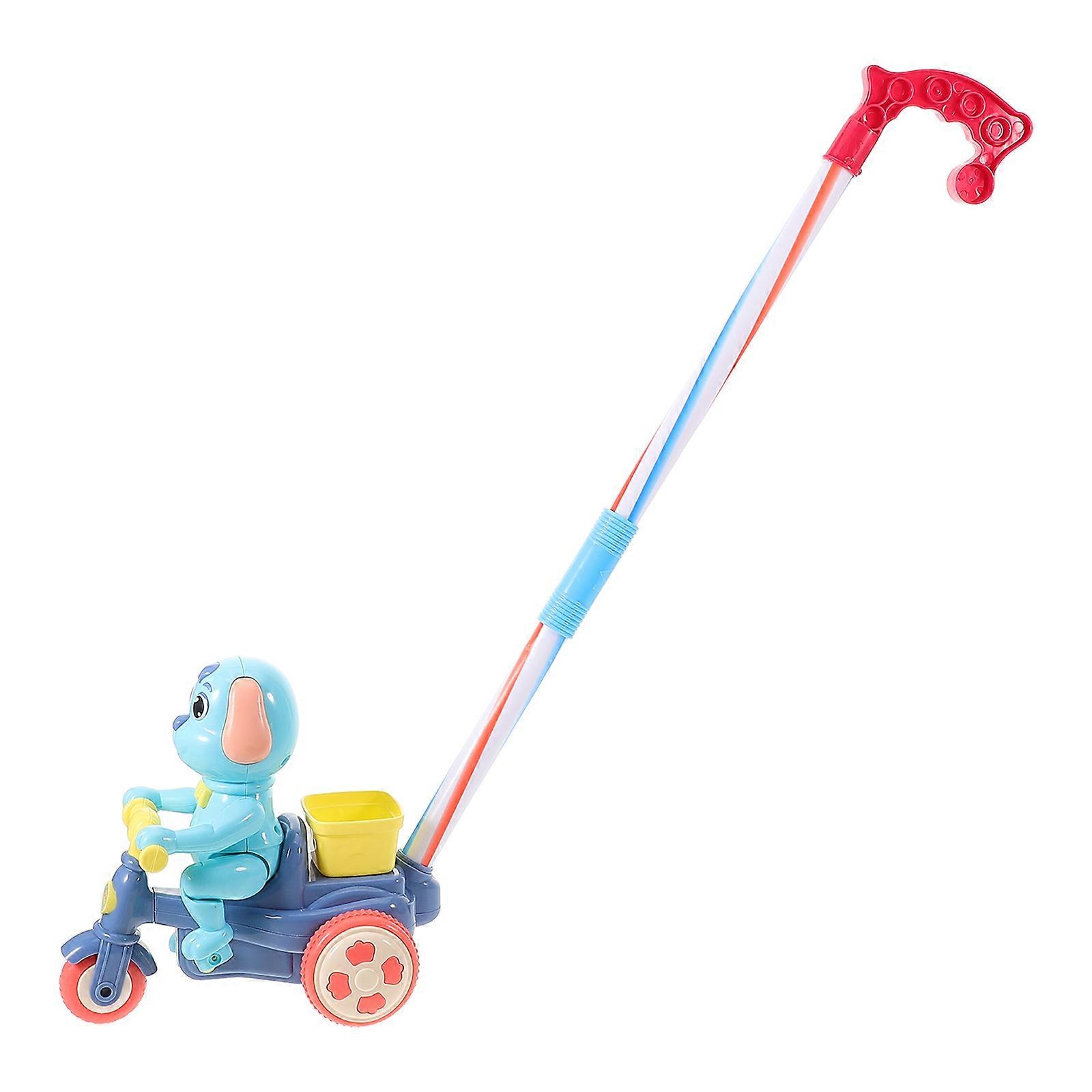 Walker Toy with Airplane Components for Playing Multifunctional Plastic Dog Pull Walker