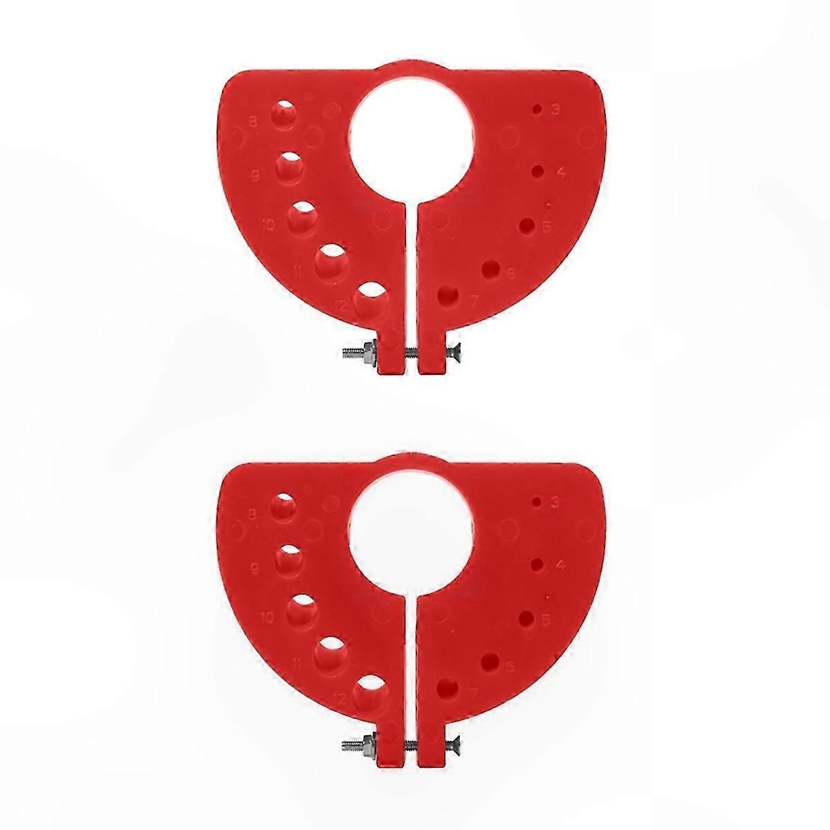 2-Pack Drill Bit Sharpener for 3-12mm Tools with Polishing Function