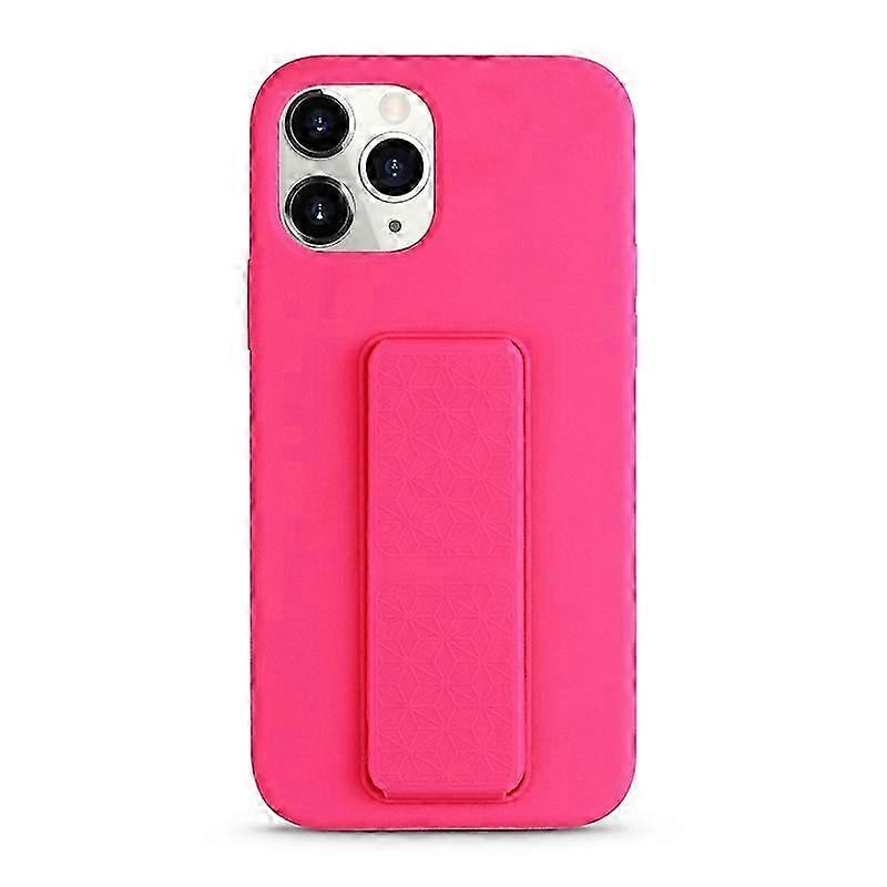 For iPhone 11 Pro Liquid Silicone Holder Phone Case