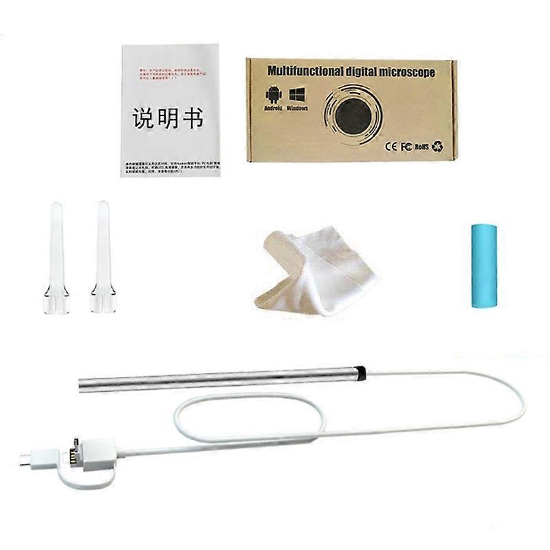 3 in 1 Ear Wax Remover, USB Otoscope-Ear Camera in Ear Cleaning Endoscope Visual Ear Spatula 5.5mm Ear Stick Otoscope Bor