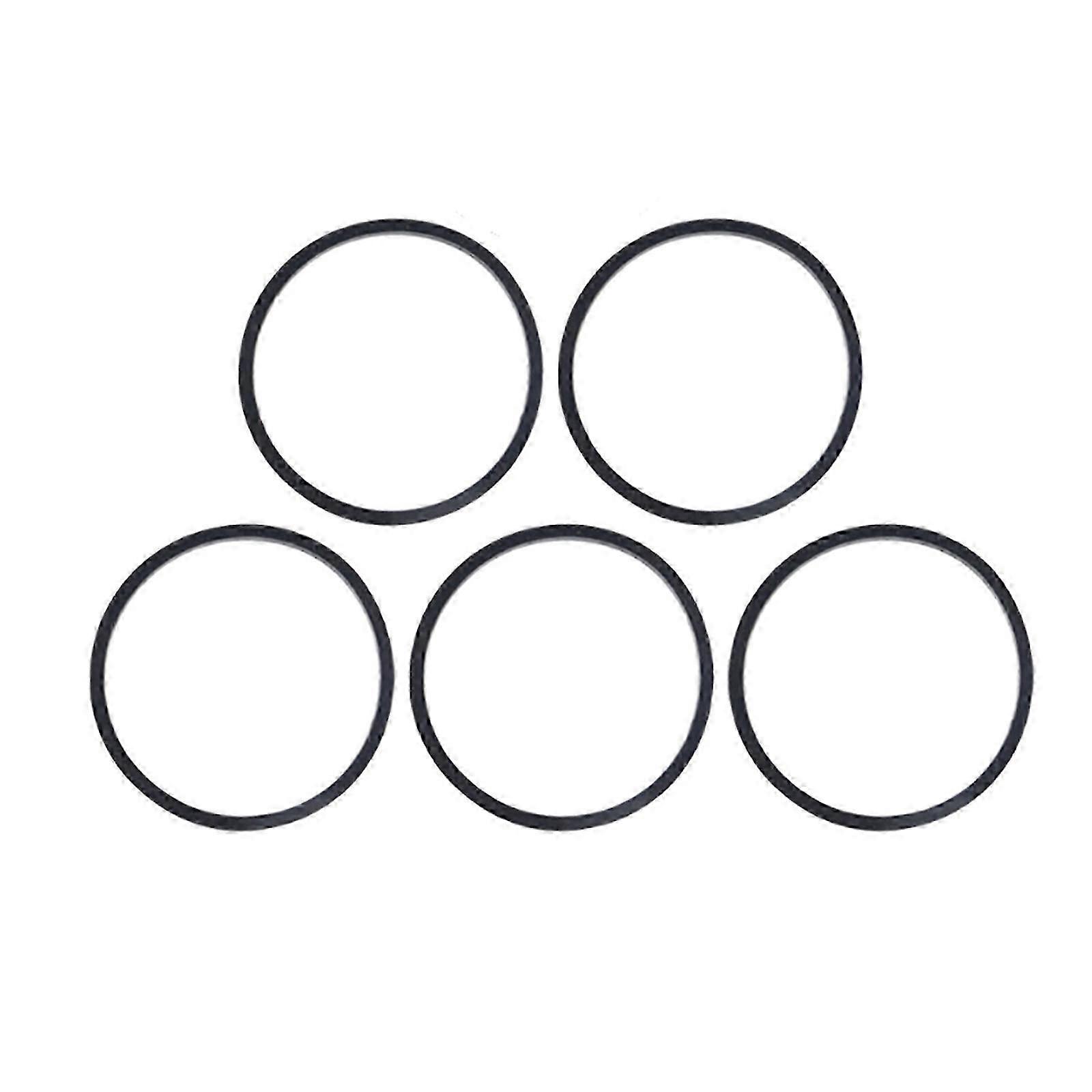 Durable 5-pack square cassette tape machine belt improves the performance of