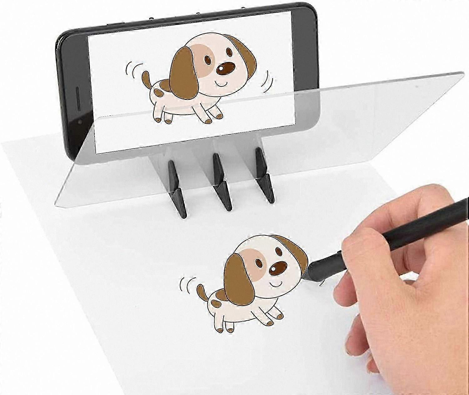 Portable Light Tracing Pad for Drawing and Sketching