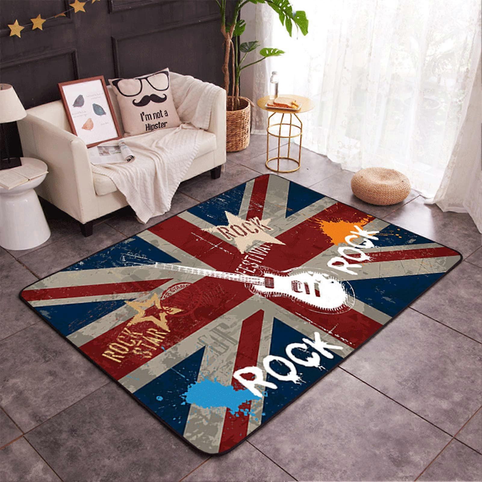 Drum Mat for Rack Drum, Professional Soundproof Drum Carpet, NonSlip, ShockAbsorbing Drum Mat for Music Training, 80 x 120 cm