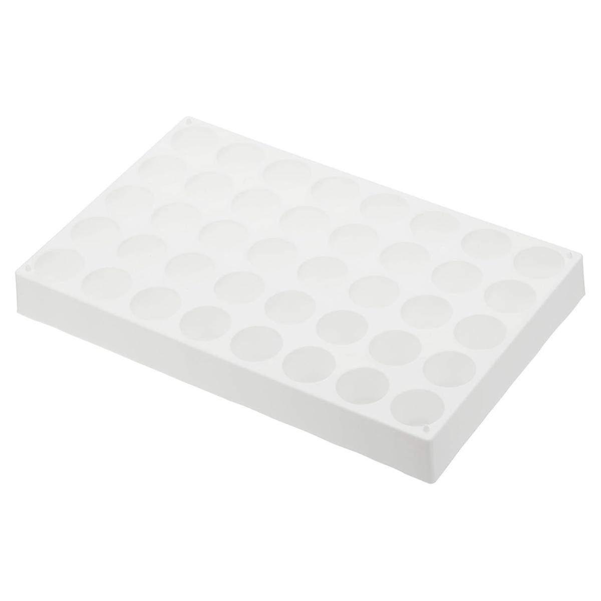 20ml Vial Rack for Autosampler Vials - Durable White Storage Solution for Laboratory and Research Use