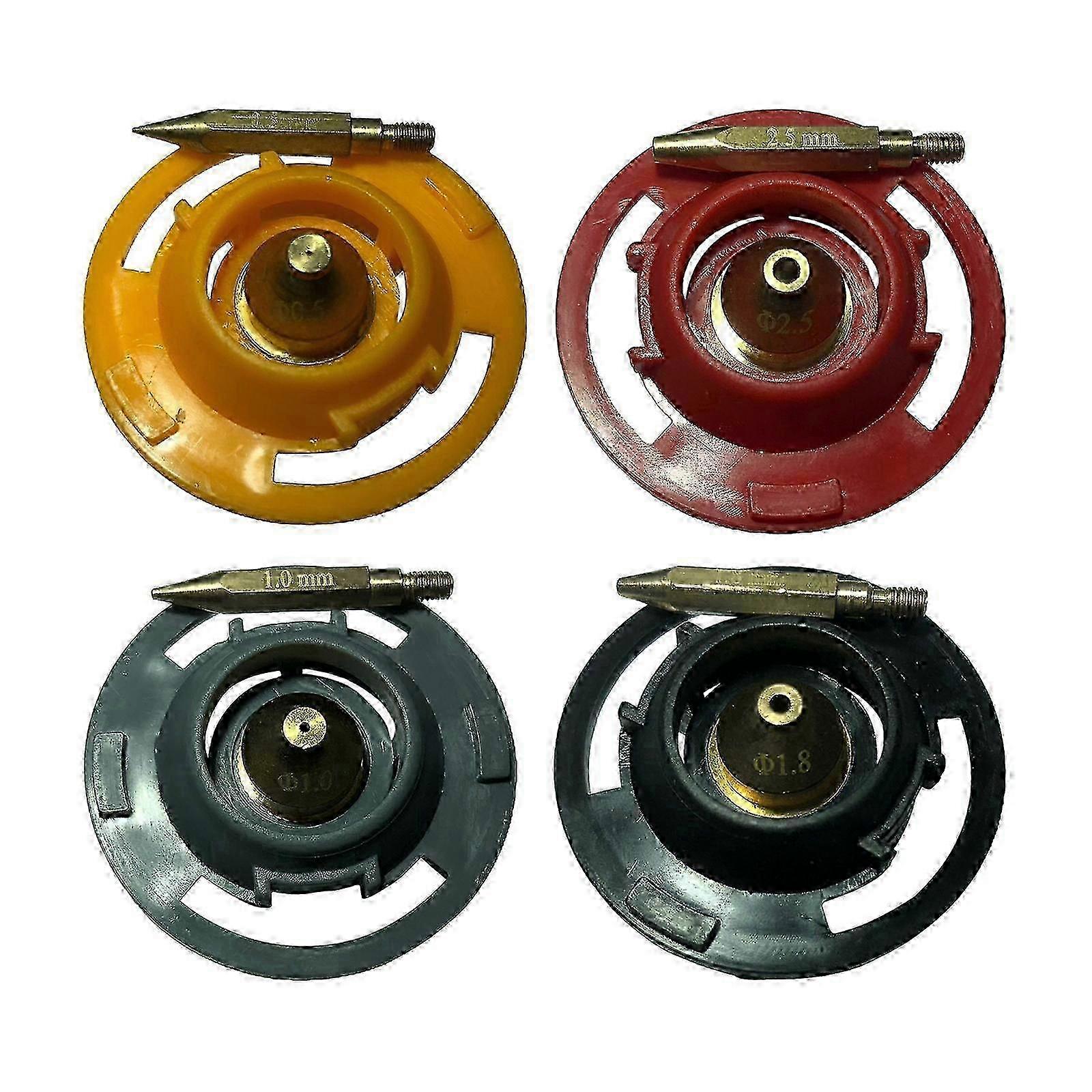 4pcs ακροφύσια ψεκαστήρων χρωμάτων για το ηλεκτρικό πιστόλι ψεκασμού - φράχτης DIY, τοίχοι, εξαρτήματα ζωγραφικής καρεκλών