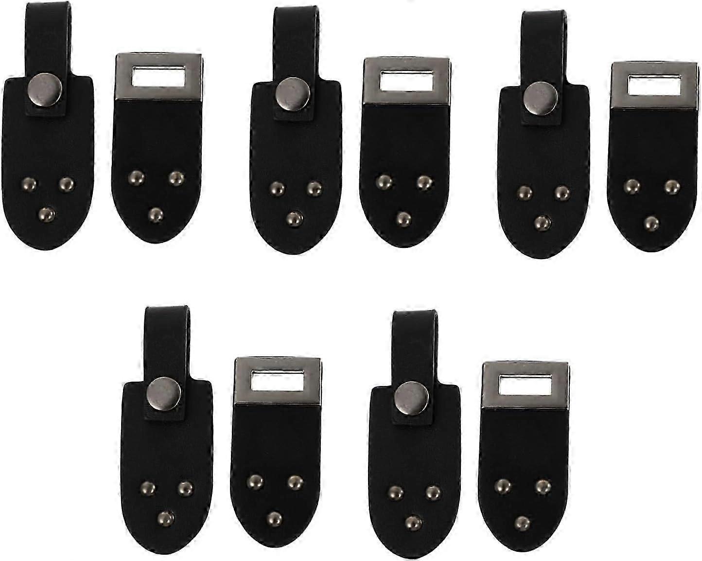 5pcs Leather Buckle Toggle Clasps Diy Clothing Buttons Diy Buckles Leatherette