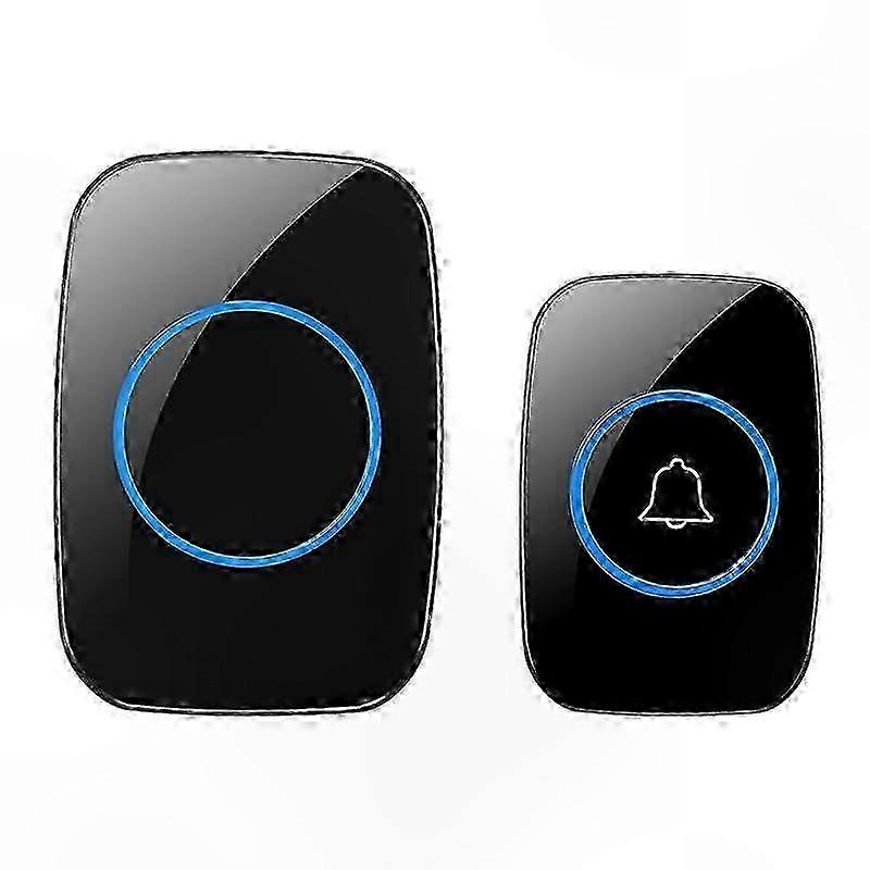 Wireless Doorbell with 60 Ringtones-Compatible with Multiple English Accents No Branding