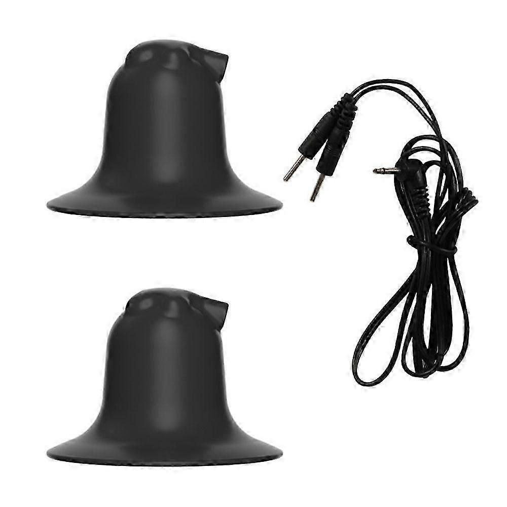 Double Electrode Nipple Clamp Electric Shock Pulse Breast Suction Device-Good