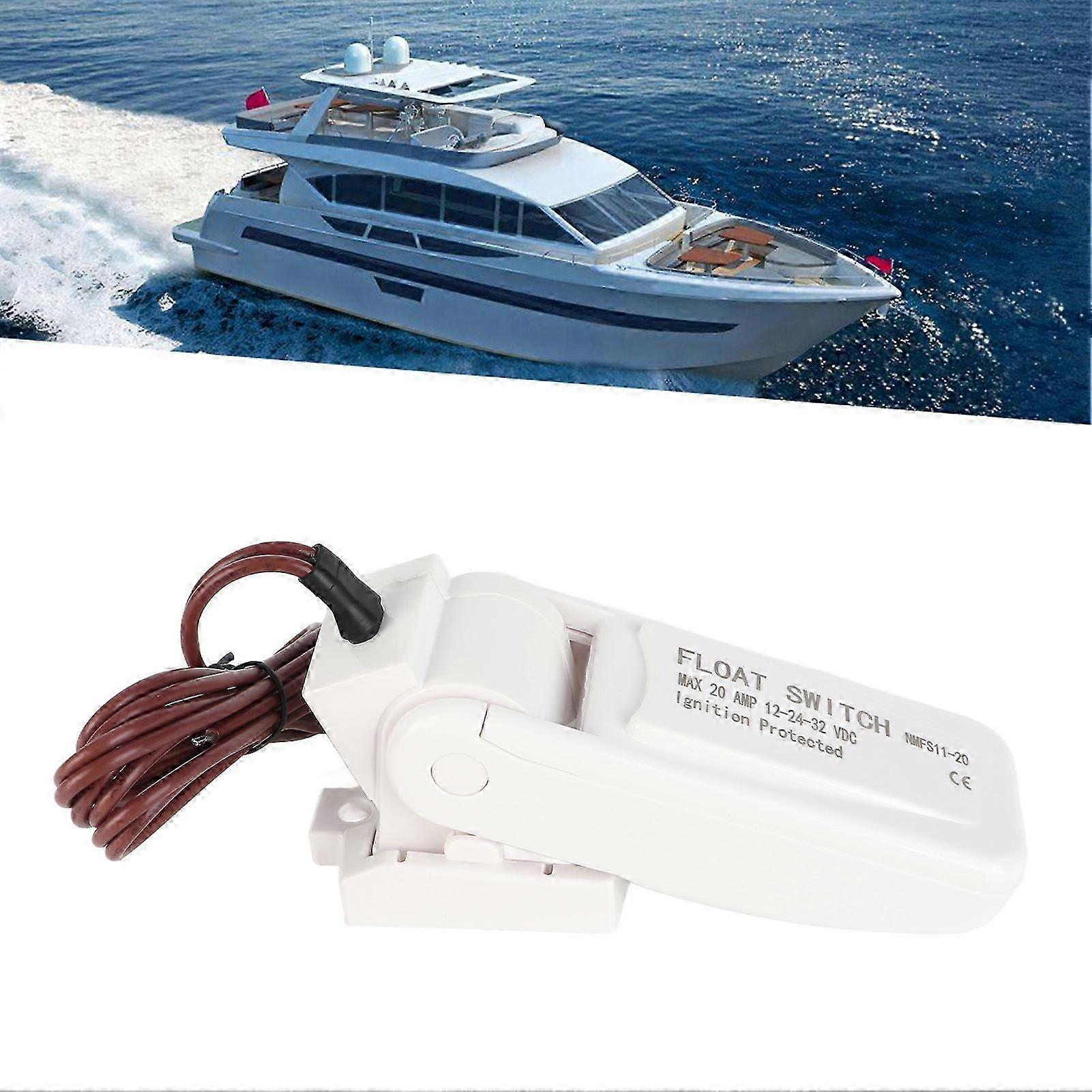 Automatic Float Switch for Boat Bilge Pump - Ignition Protected Electric Water Pump Control