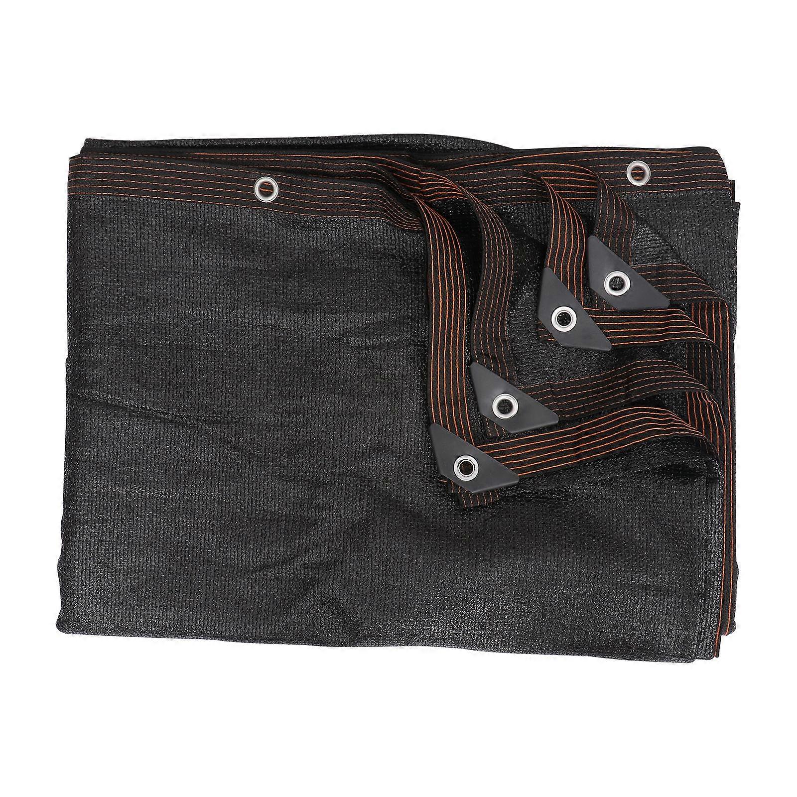 Outdoor Sunshade Net 1Pc Black Shade Net For Swimming Pools And Picnics 500x200cm Durable HDPE Material