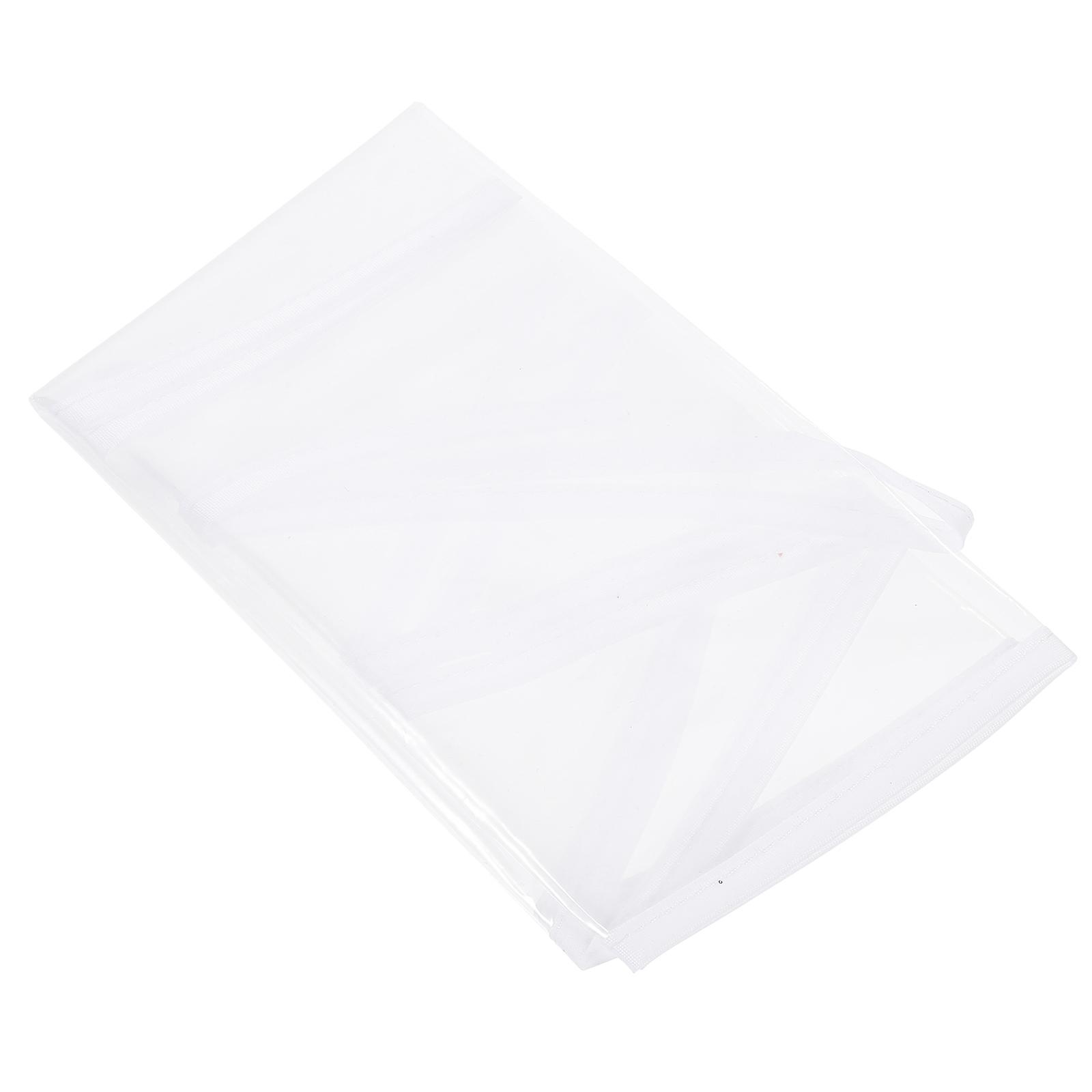 Transparent Rain Hat For Women With Visor Suitable For Dog Walking And Sporting Events Size 112X32CM 4Pcs