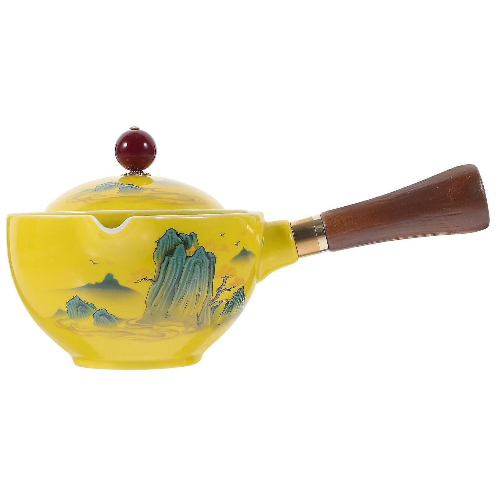 Portable Tea Kettle Suitable For Travel Office Use 17X8.5X8CM Cylindrical Design 1Set