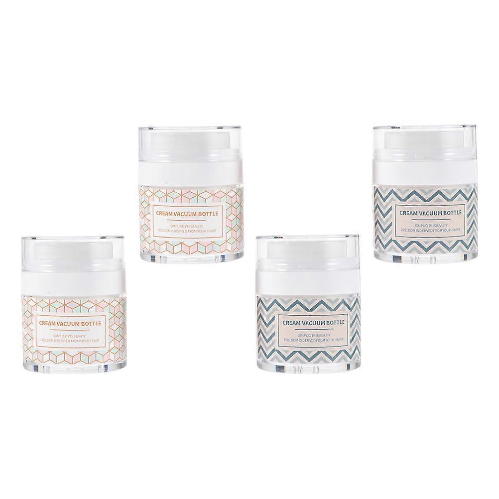 Refillable 4Pcs Portable Cream Sub Storage Bottles For Cosmetics Women Travel Use Assorted From Sunlight