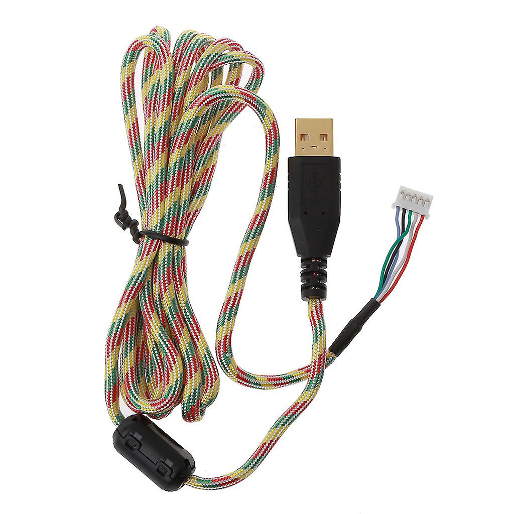DIY Universal Umbrella Rope Mouse Cables Soft Durable Mouse Line Replacement