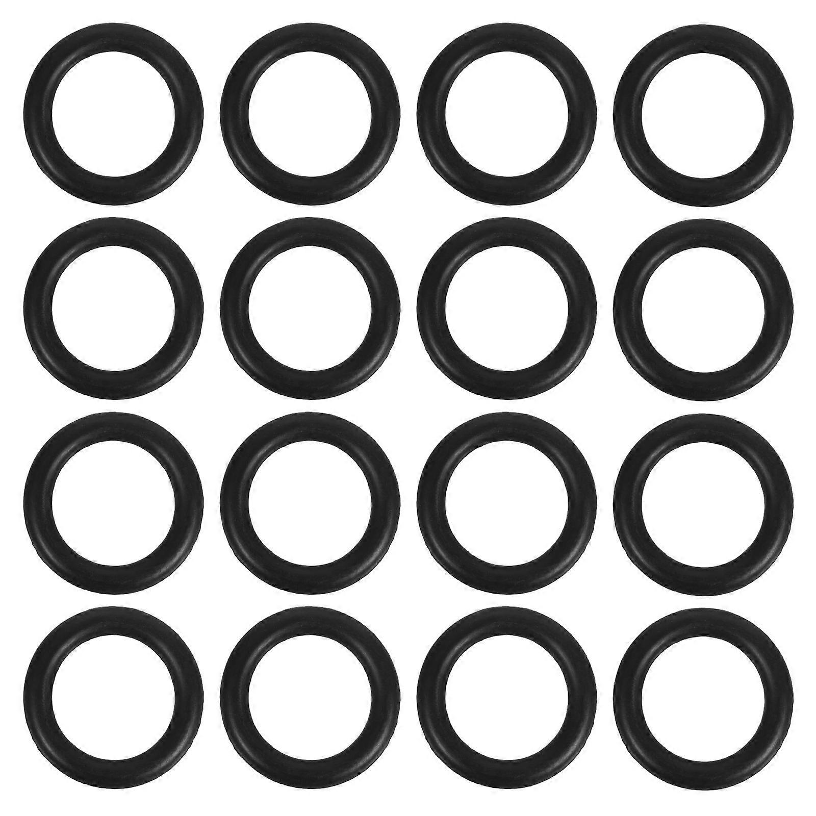 50 Sets Impact Retaining Ring Wrench Socket Clip with O Ring for Pneumatic Impact Wrench Square Drive Socket Retainer Rings Black