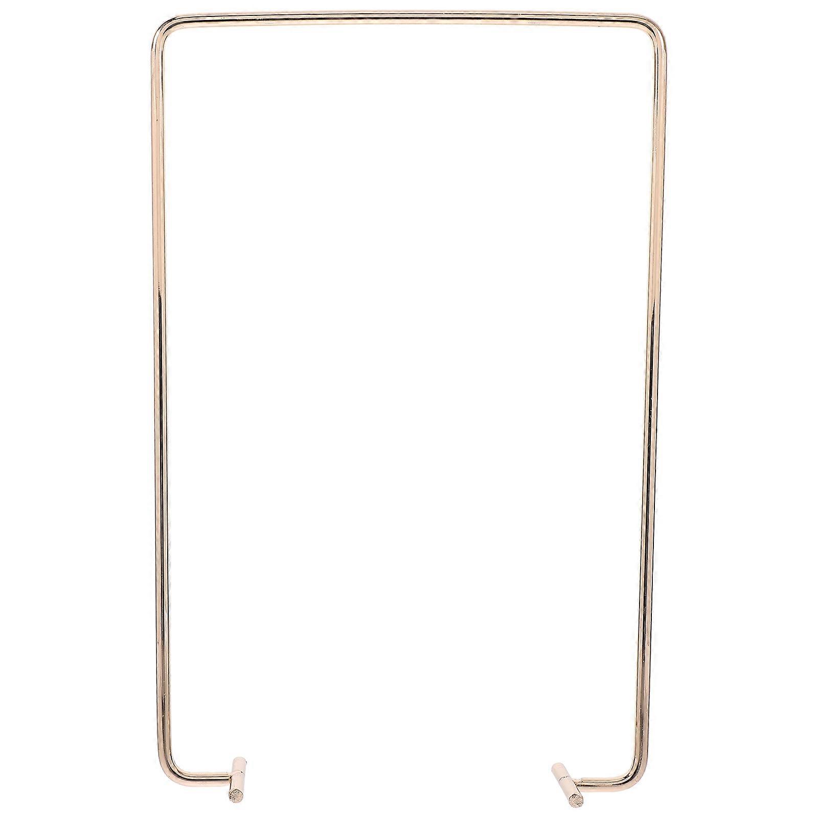 Functional Iron Calendar Stand For Desk Aesthetic Decor 1Set Enhanced Space Organization And Style