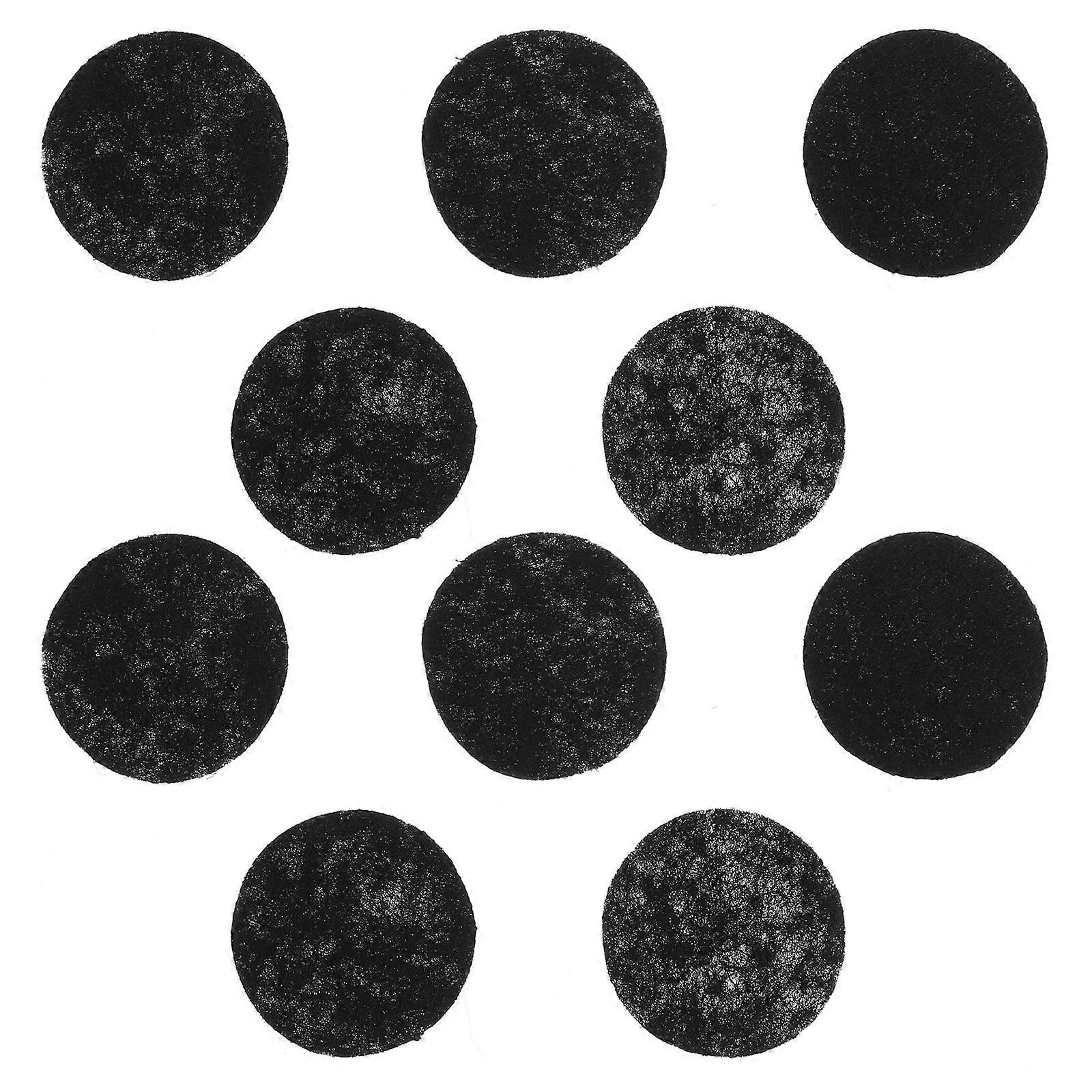 Hair Pin Accessories 2 Bags For Artists And Black 2.5x2.5cm Circular Discs DIY Projects