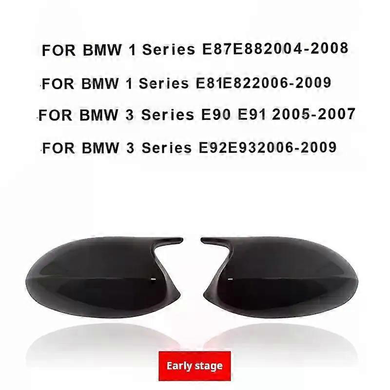 Apply Suitable for BMW 3 Series E90, E92, E93 horn rearview mirror shells 325I, 1 Series E87 modified carbon fiber M3 outer cover