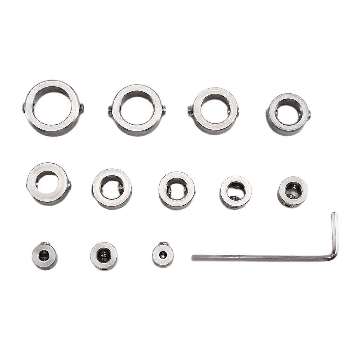 3-16mm Drill Depth Stop Bit Collar Set Drilling Limit Ring Drill Bit Depth Stop Collar Drilling Lim