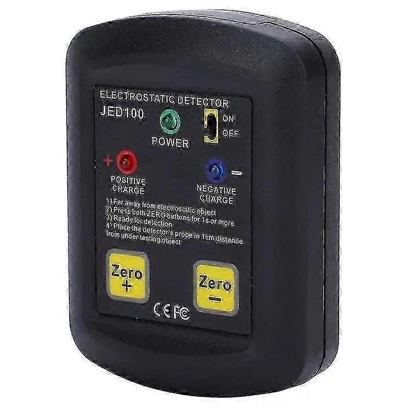 JED100 Electrical Equipment Electrostatic Voltage Tester Non-Woven Fabric Static Electricity Field Meter Non-contact Tester Tool