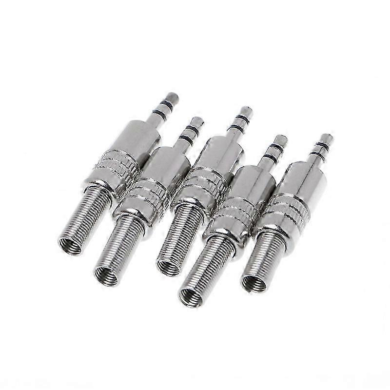 Ring 3P Stereo Jack Plug Cable Solder Connector SZRH A-D
