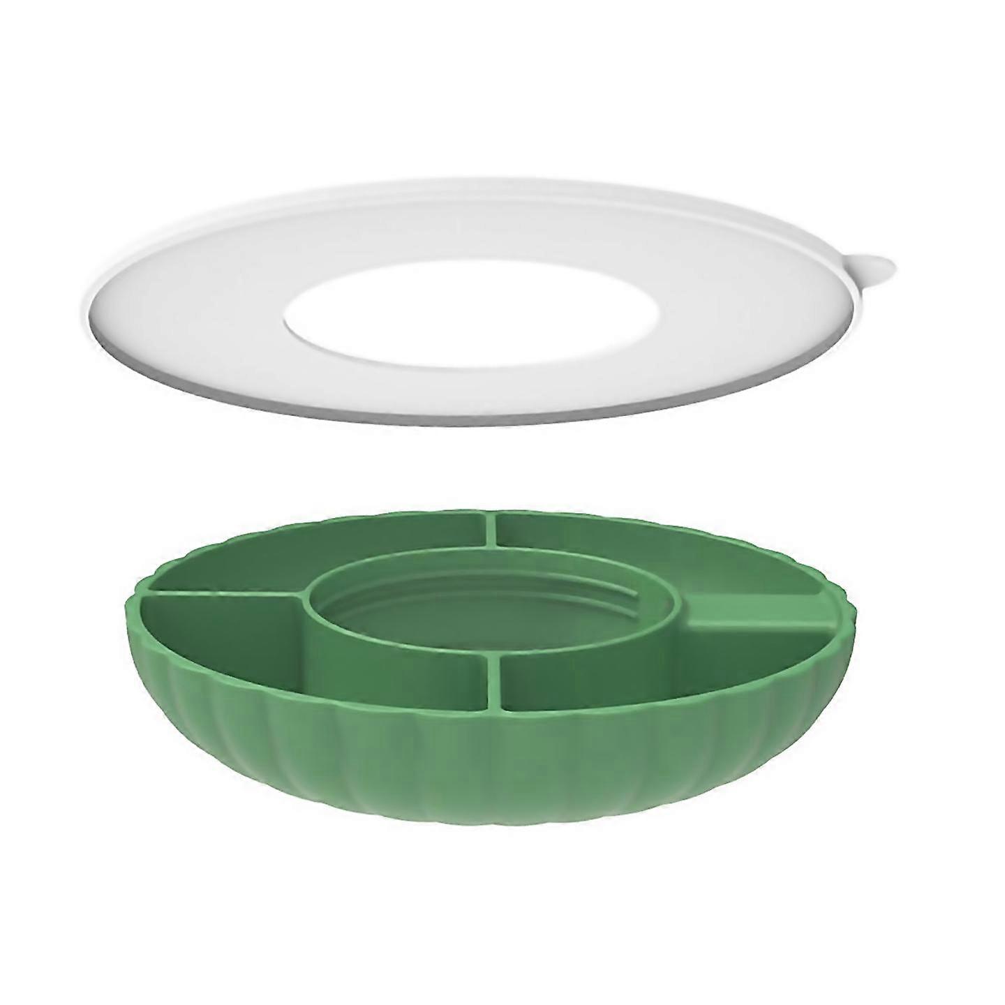 For snack bowl for silicone snack tray with handle