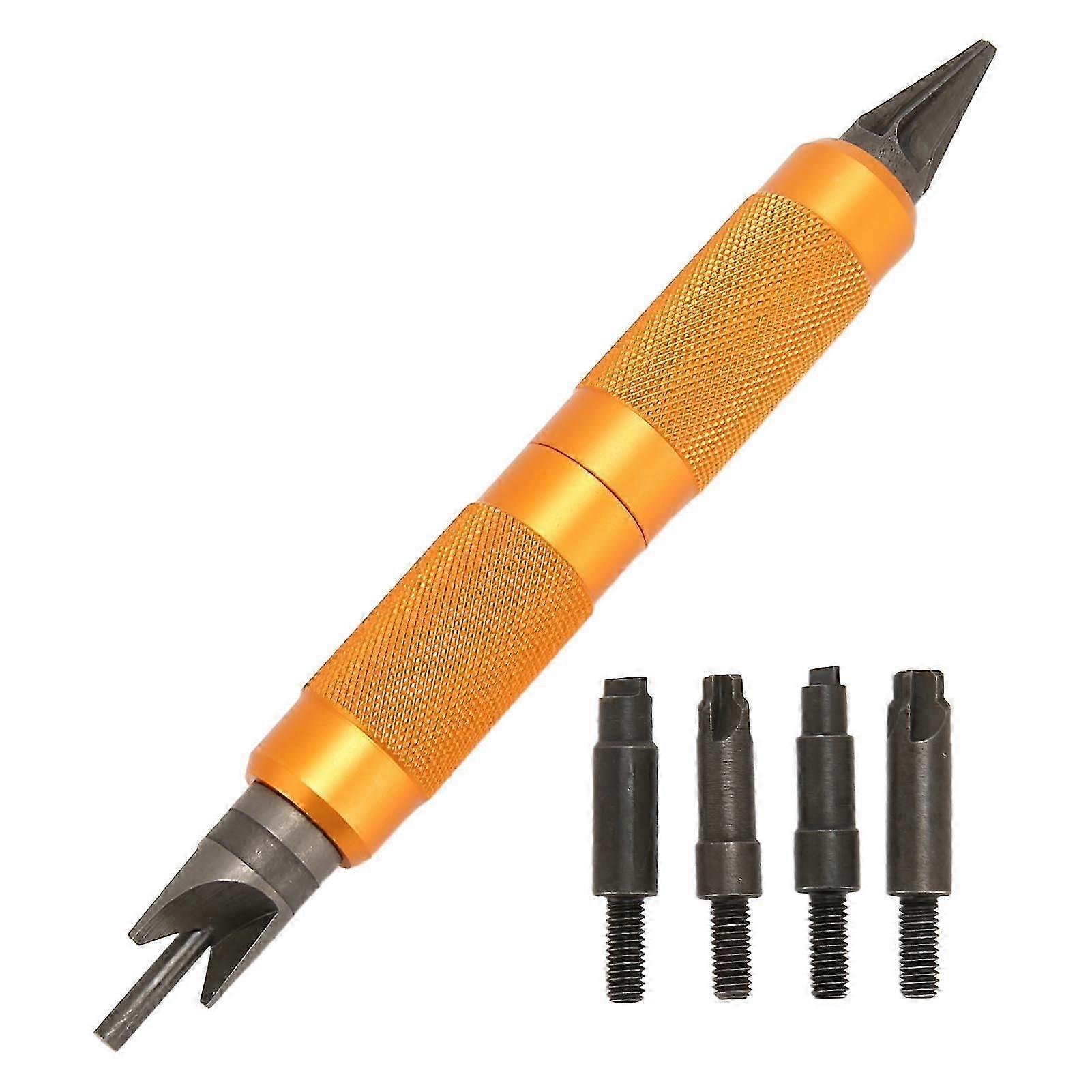 Double Ended Case Prep Multitool Sharpness Skid Resistance Case Chamfer Deburring Hand Tools Reloading Essential Tools