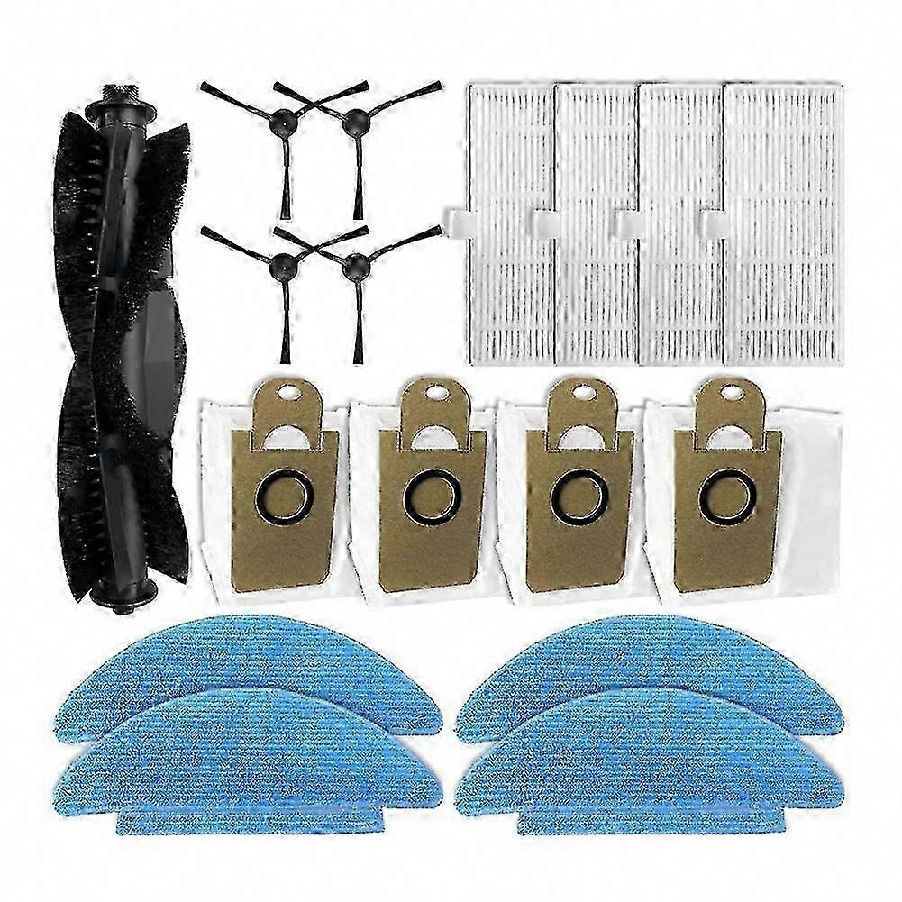 MEDION X20 SW+ MD Robot Vacuum with HEPA Filter, Side Brush & Dust Bag Set for Floors