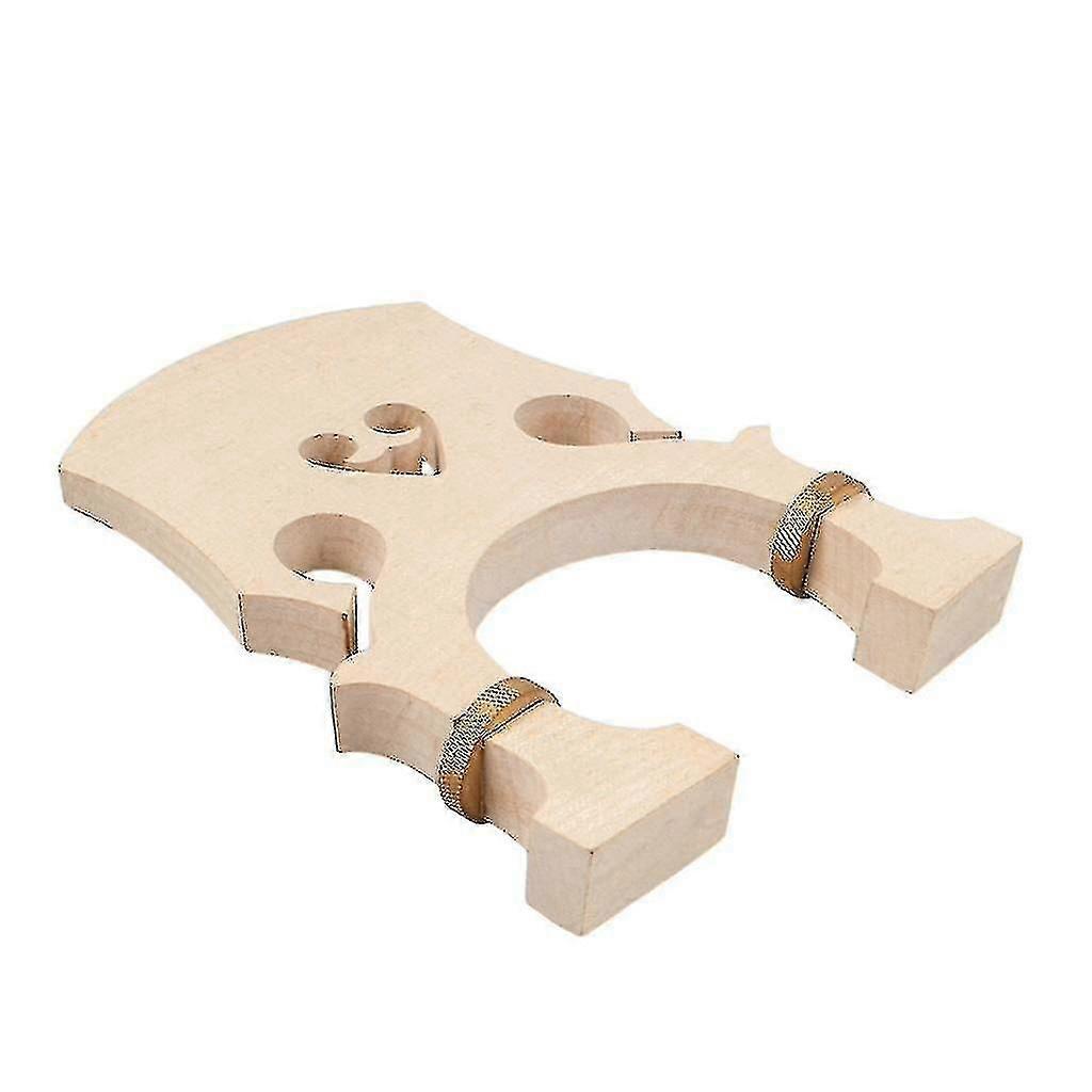 Maple Wood Adjustable Bridge for 4/4 Size Double Bass, Precision Crafted