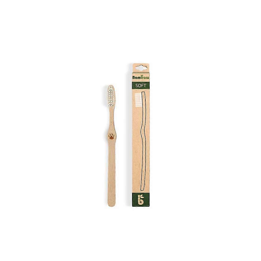Bambaw Bamboo toothbrush (1-pack) Soft - 2 Pack