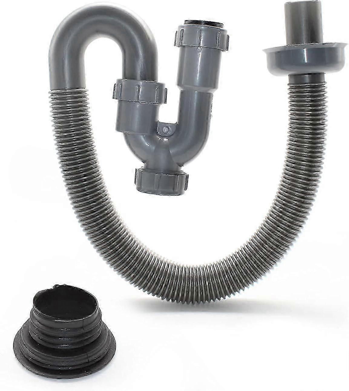 Drain Hose, Universal Drain Hose, Soft Abs Material Sewer Hose, Suitable For Bathroom Sinks And Wash Basins