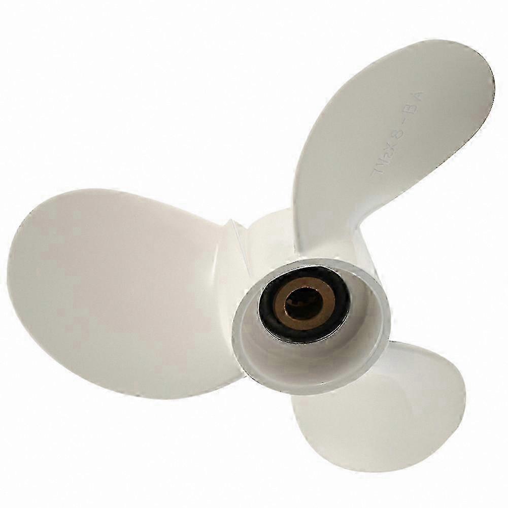 Aluminum Outboard Propeller for 4HP & 5HP Motors - 7.5 x 8 BA 3-Blade with Noise Reduction Technology