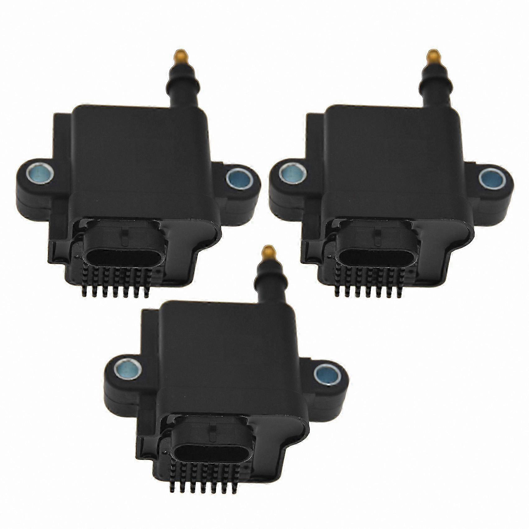 3-Piece Ignition Coil Set Compatible with Mercury Optimax Outboard Engines