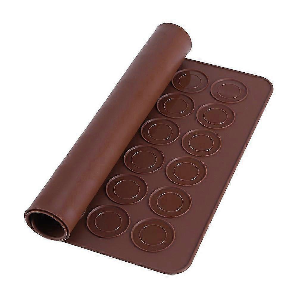 48 Cavities Macarons Silicone Mat Baking Mold - Silicone Macaron Ki...