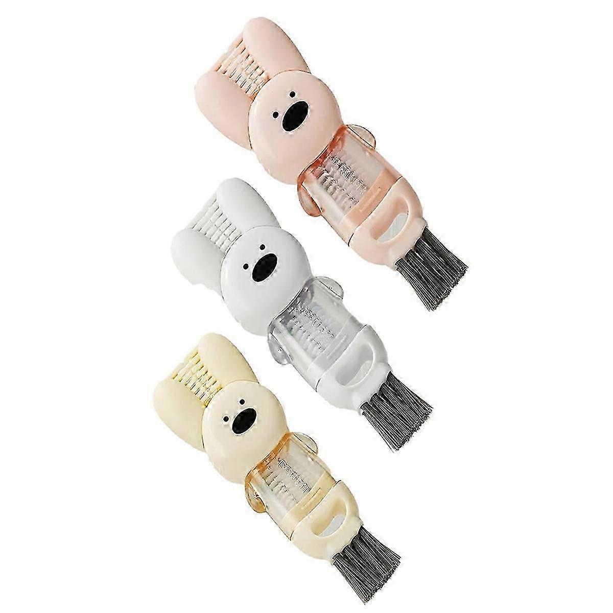 3-In-1 Cup Lid Cleaning Brush, Portable Cleaning Brush Set