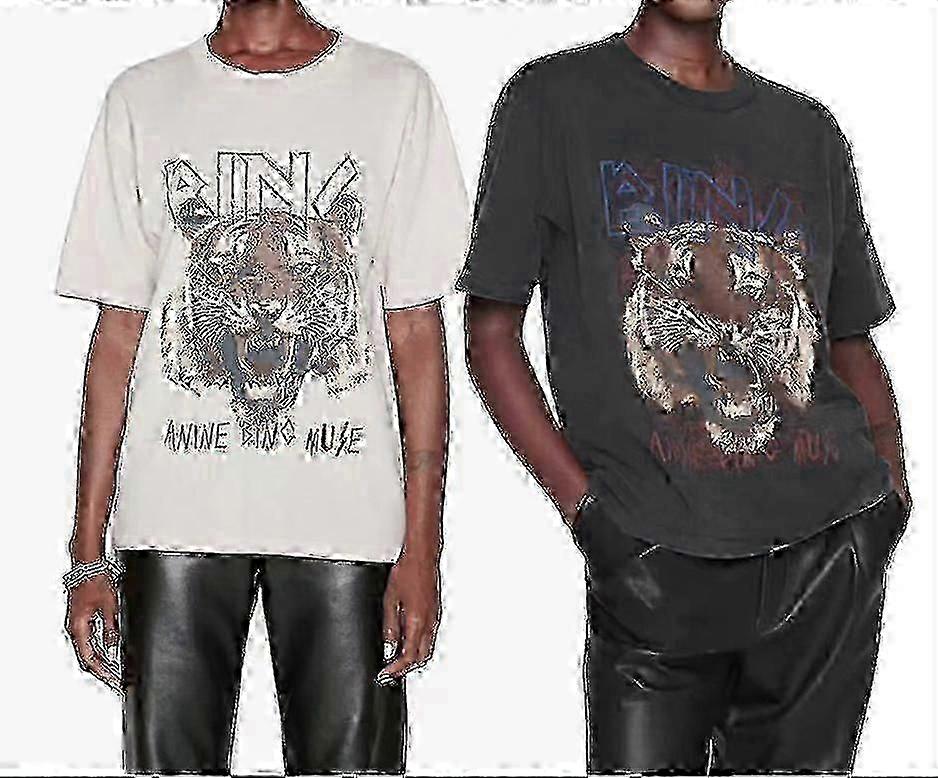 Női Tiger Design rövid ujjú pamuting