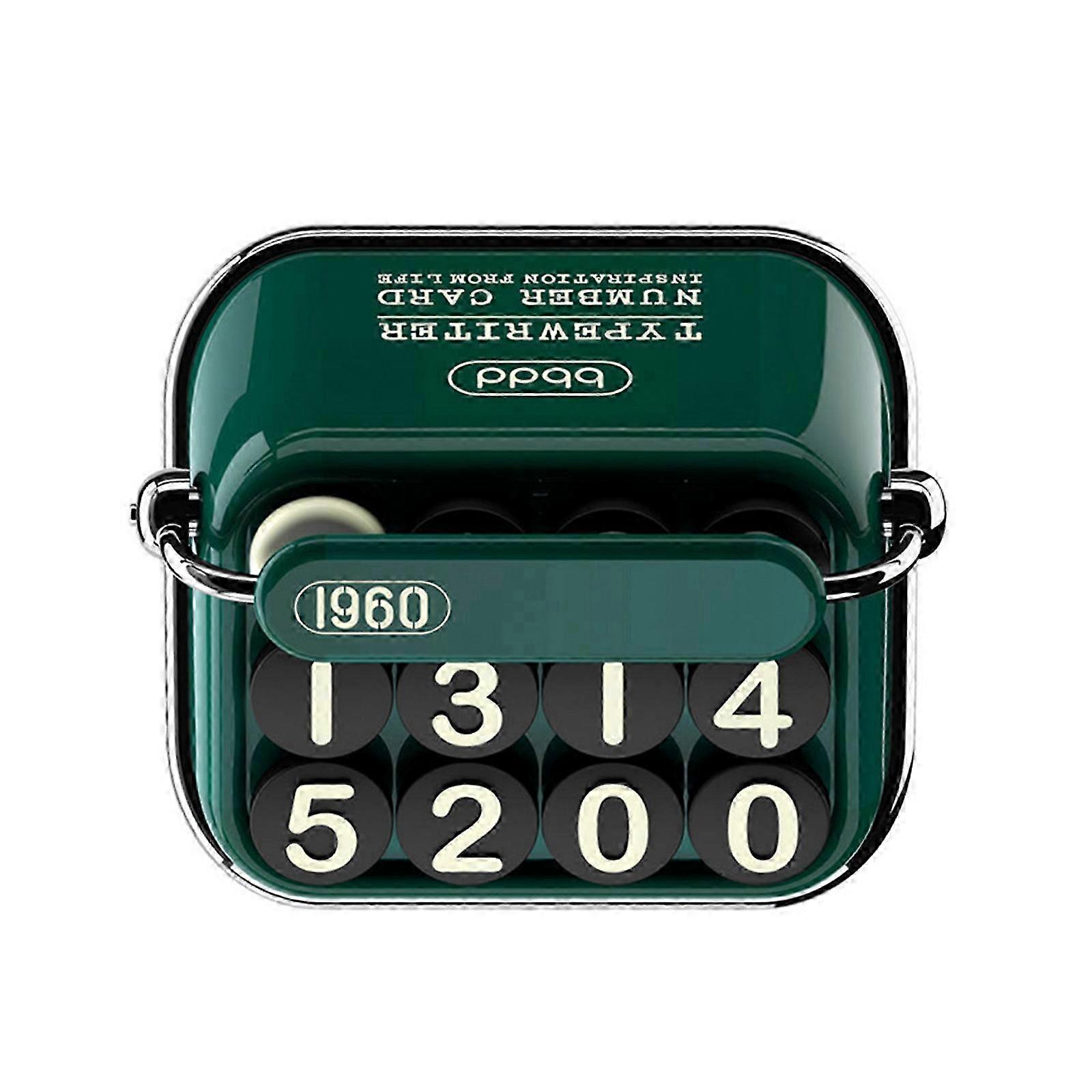 2025 Car Temporary Parking Card Auto Parking Stickers Accessories Phone Number Hidden- Stop Sign Card Plate