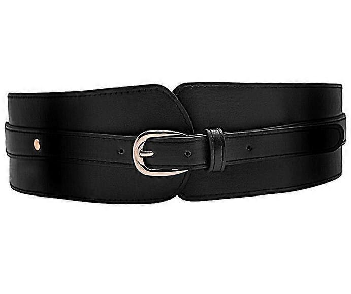 Ladies' belt, A68, with gold metal accessories and extensible