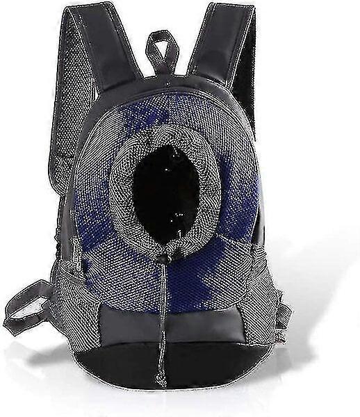 Dog backpack, size S, breathable, stable with side pockets