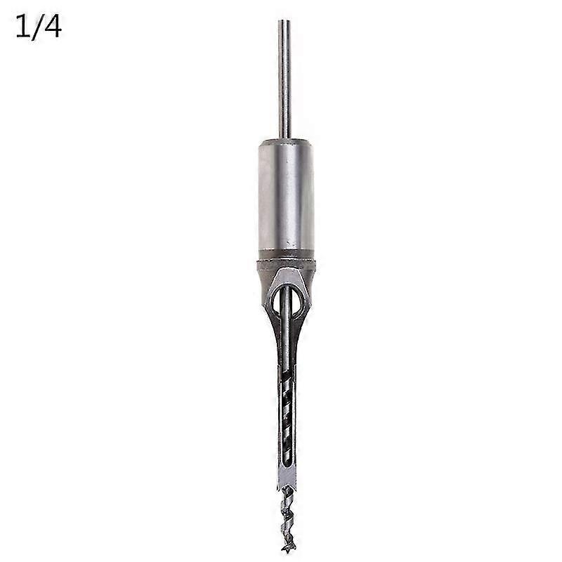 Woodworking Drill Bit Square Hole Chisel Mortising Kit Mortise Tenon Wood Tool