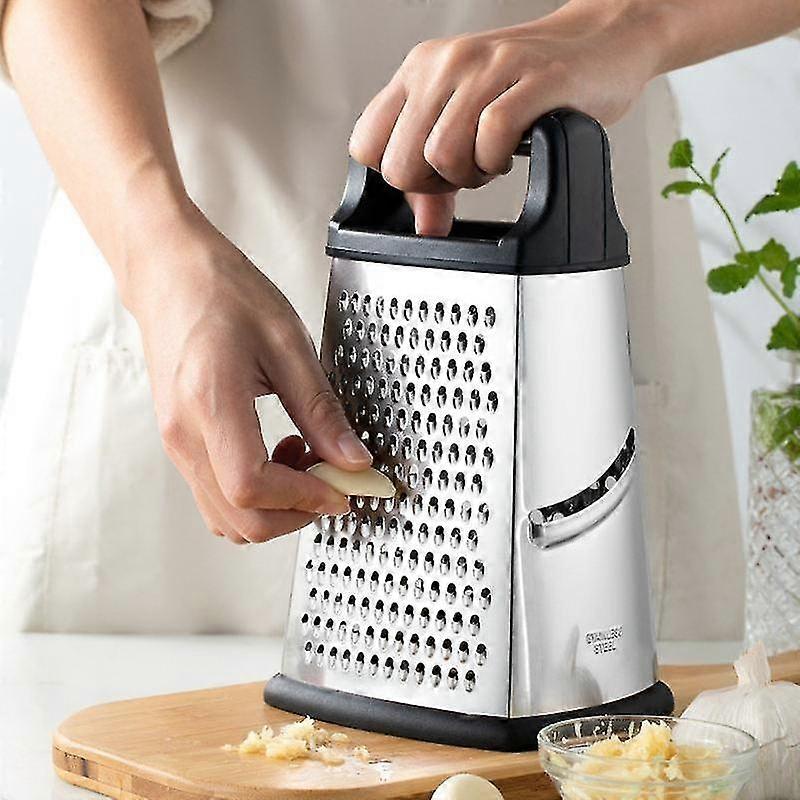 Multifunctional 4-sided stainless steel professional vegetable grater