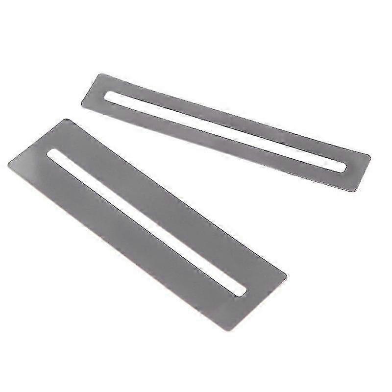 2 Greppbräda Fret Protector Greppbräda Guards för gitarr Bass Luthier ToolSilver SZRH A-S