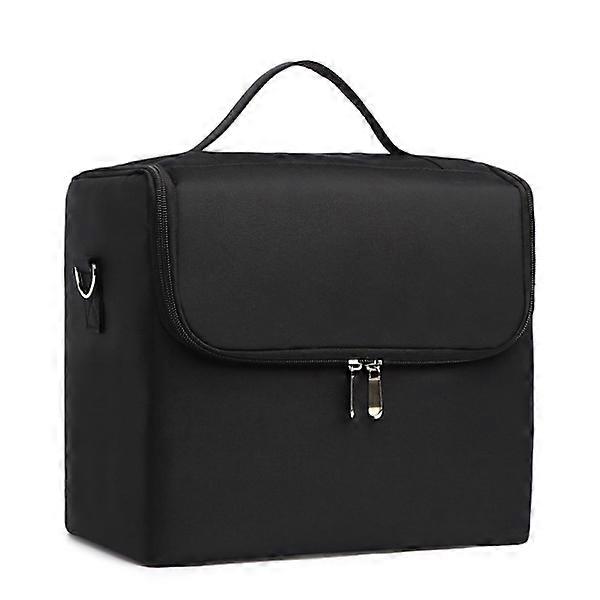 大容量メイクアップバッグ多層マニキュア美容師