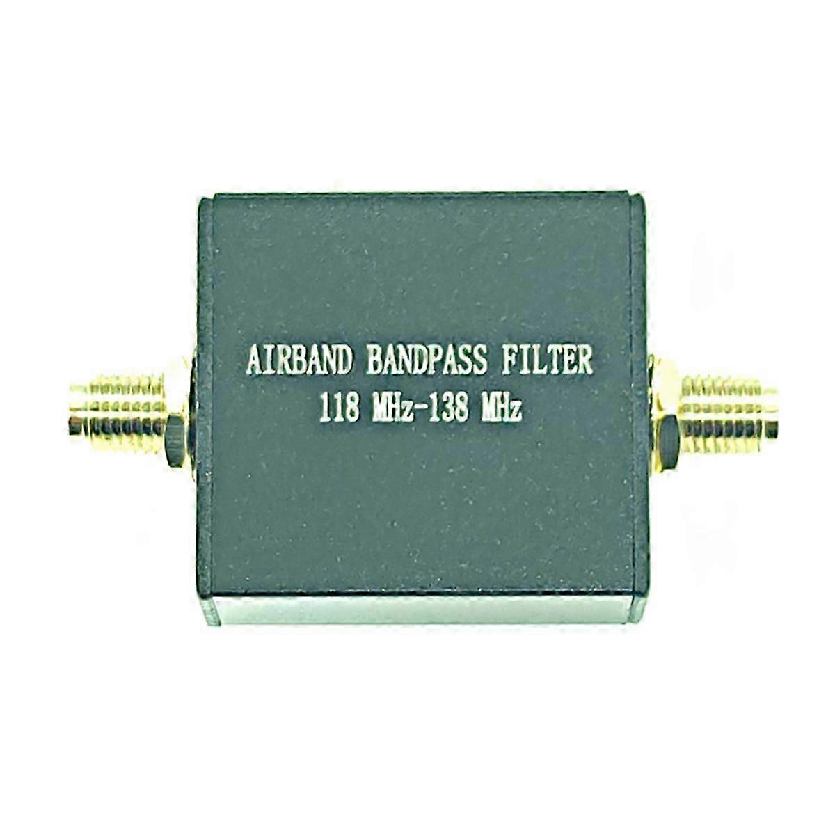 118MHz-138MHz Airband Bandpass Filter BPF suitable for RX Only